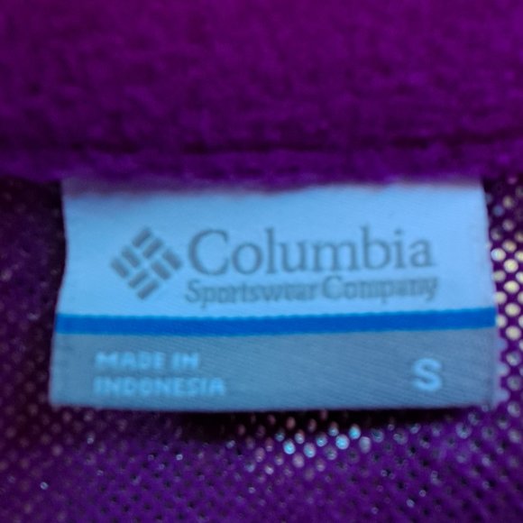 Columbia Full-Zip Fleece Omni-Shield Jacket Sz S - Picture 8 of 11